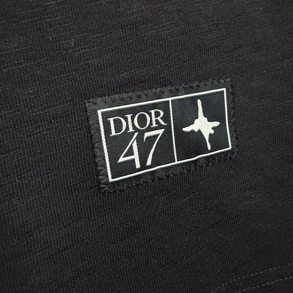 DIOR MEN'S 47 BLACK LEWIS HAMILTON EDITION T-SHIRT SIZE XLARGE REGULAR EXCELLENT - Picture 7 of 10
